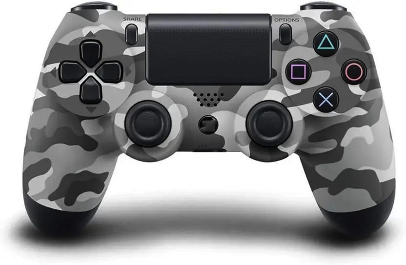 Elite Gaming Hub Playstation Dualshock4 Wireless Gamepad | High Performance |Dual Motor Bluetooth  Motion Controller(Cameo Grey, For Mobile, PC, PS4)