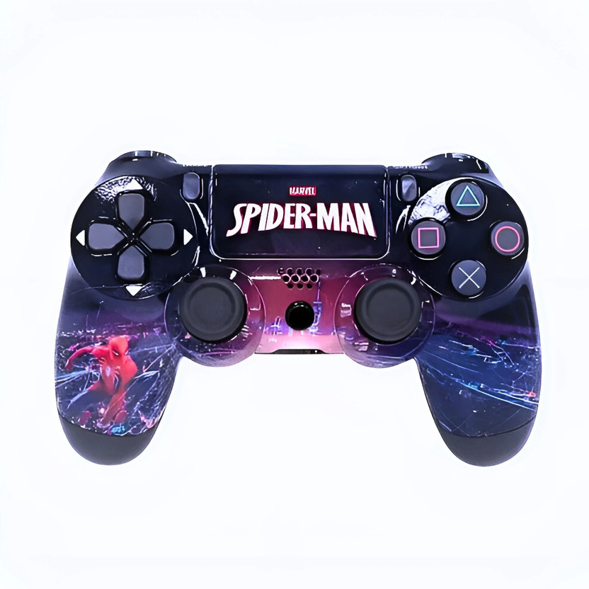 HG WORLD Playstation Dualshock 4 Joystick Wireless for PS4 Gamepad Motion Controller  Motion Controller(Spiderman Edition, For PS4, PC)