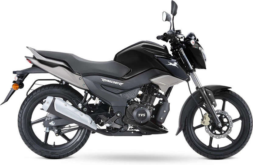 TVS RAIDER SINGLE SEAT Booking for Ex-Showroom Price(Wicked Black)