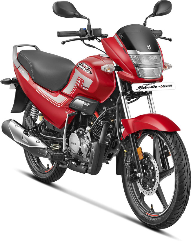 Hero Super Splendor XTEC Disc Booking for Ex-Showroom Price(Candy Blazing Red)