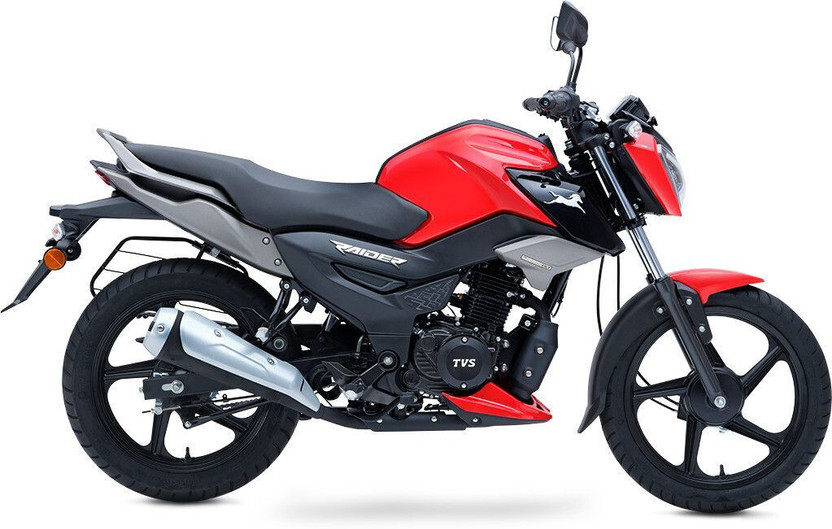 TVS RAIDER Drum Booking for Ex-Showroom Price(Striking Red)