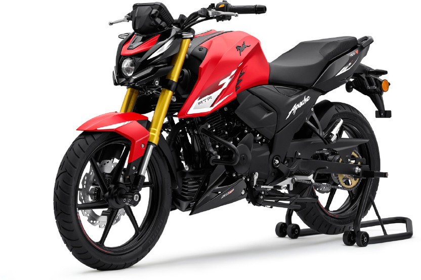 TVS APACHE RTR 160 4V USD with TFT Booking for Ex-Showroom Price(Racing Red)