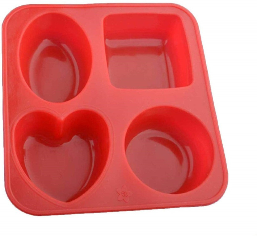 TP INCORP Silicone Chocolate Mould 100GM Oval Silicone Mold, 1pc Oval Molds for Making Handmade Soap, Chocolate, Soap Candles, Cake, Pudding, Resin Candy Muffin(Pack of 1)