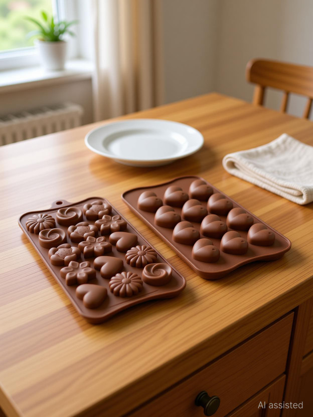 RogueAbyss Silicone Chocolate Mould 30(Pack of 2)