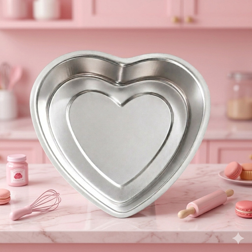 VPSK Aluminium Cake Mould 1(Pack of 1)