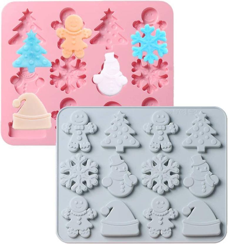 Husaini Mart Silicone Chocolate Mould 12(Pack of 1)