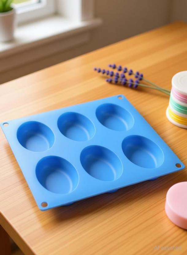Axiline Axiline Silicone Bread Mould 100GM Oval Silicone Mold, 1pc Oval Molds for Making Handmade Soap, Chocolate, Soap Candles, Cake, Pudding, Resin Candy Muffin(Pack of 1) - Flipkart Deal