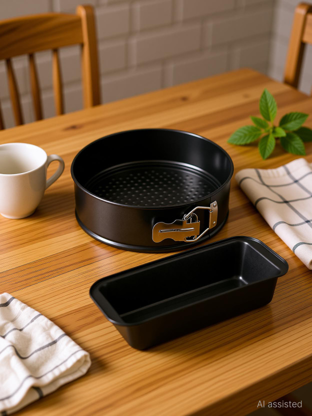 Durgma Durgma Carbon Steel Cake Mould 2(Pack of 2) - Flipkart Deal