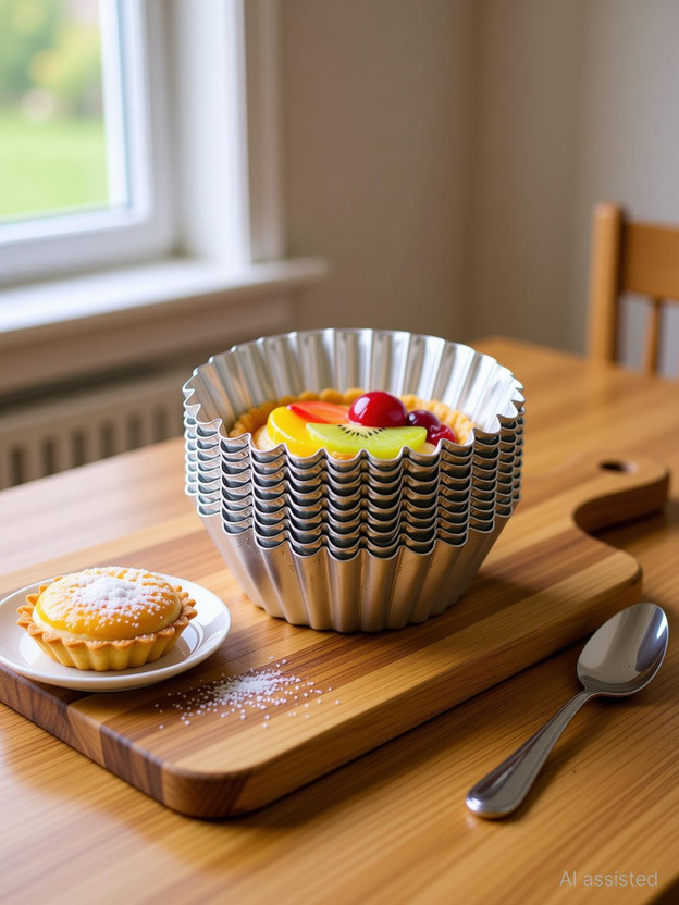 Flipkart M T TRADERS Aluminium Tart/Pie Mould Pack of 10(Pack of 10) - Flipkart Deal