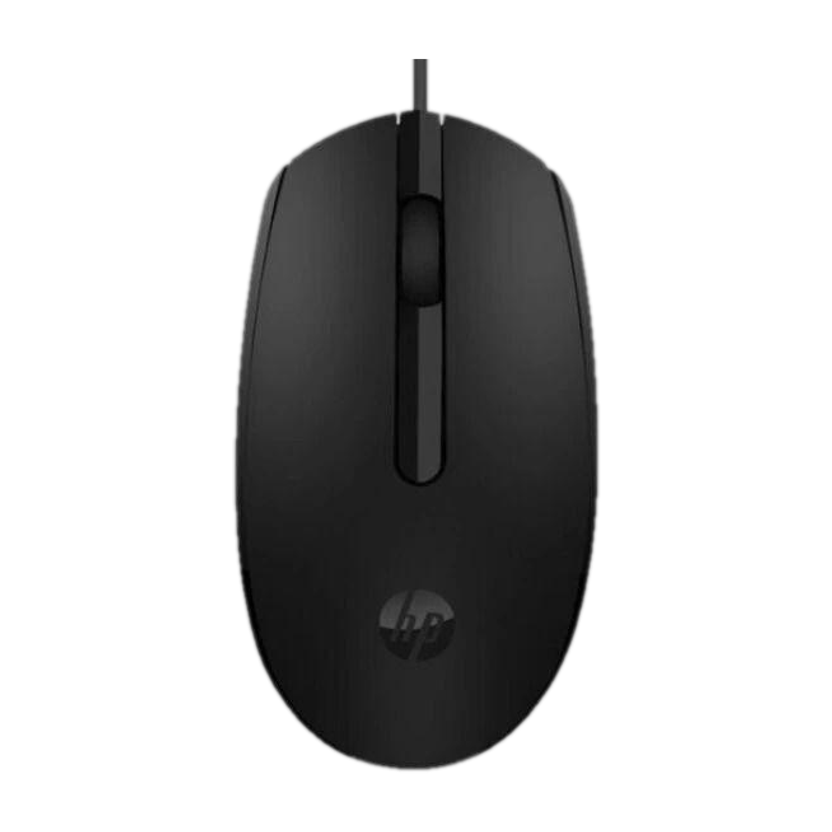 HP M10 Wired Ambidextrous Optical Mouse(USB 2.0, Black)