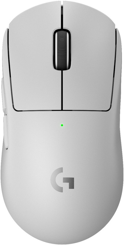Logitech G Pro X Superlight 2 Ambidextrous Optical  Gaming Mouse(2.4GHz Wireless, White)