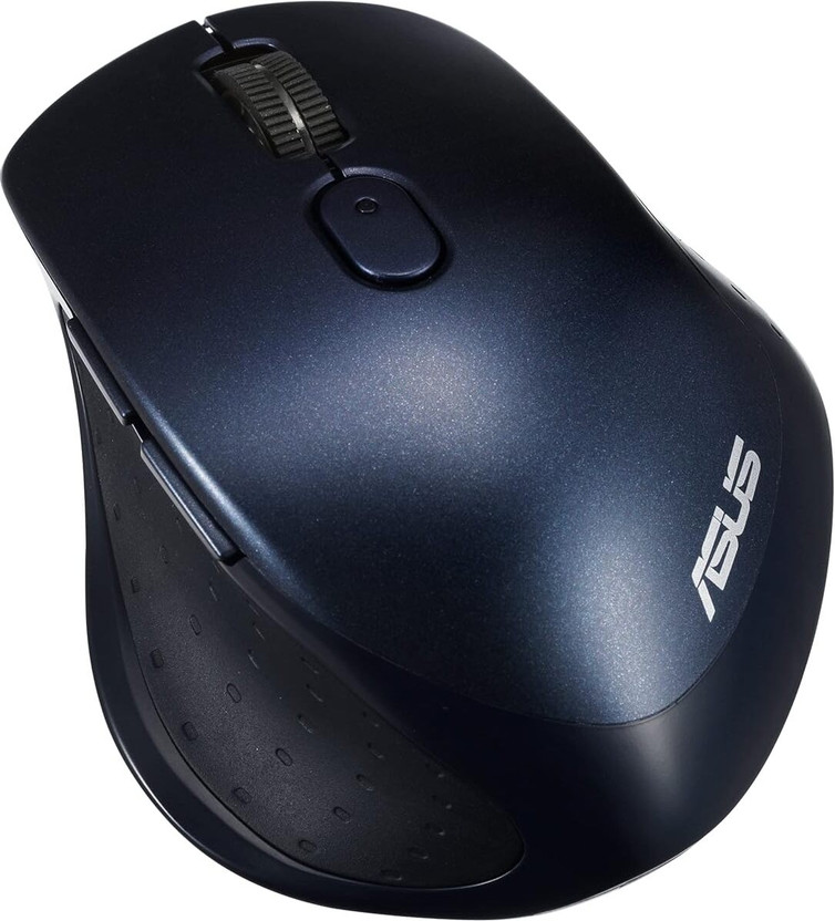 ASUS MW203 / Multi-Device (3 Device), Ergonomic, Silent Clicks, Adj. Upto 2400 dpi Wireless Ambidextrous Optical Mouse Multi-Device (3 Device), Ergonomic, Silent Clicks, Adj. Upto 2400 dpi(Blue)