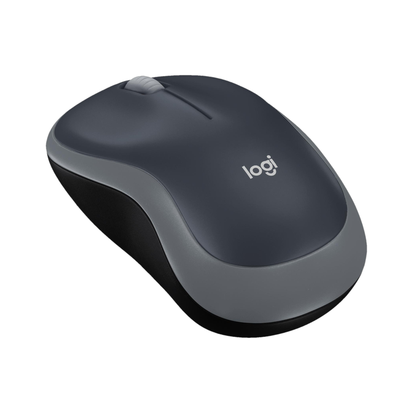Logitech B175 Ambidextrous Optical Mouse Optical Tracking, 12-Months Battery Life, Ambidextrous(2.4GHz Wireless, Black)