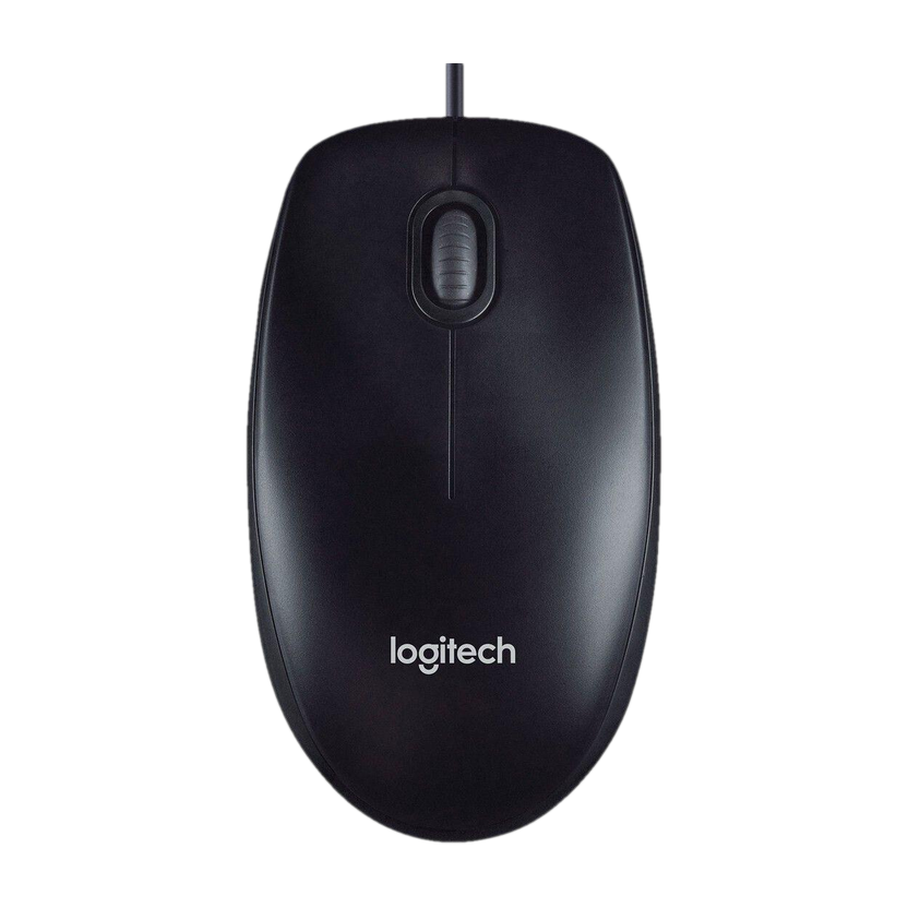 Logitech M90 / 1000 DPI Optical Tracking, Ambidextrous Wired Ambidextrous Optical Mouse(USB, Black)