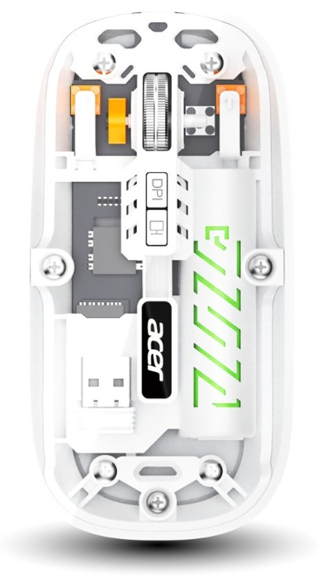 Acer Acer ACR001-TMW Ambidextrous Optical Mouse With Bluetooth(2.4GHz Wireless, USB 2.0, White) - Flipkart Deal