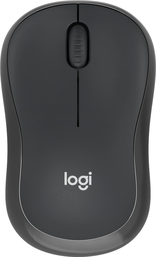 Logitech M220 Ambidextrous Optical Mouse Silent Buttons, 1000 DPI Tracking, Ambidextrous(2.4GHz Wireless, Black)