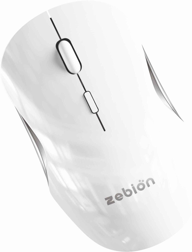 zebion zebion Connect-3 Triple mode/Multidevice,Rechargeable Battery with Type C,upto 2400 DPI Ambidextrous Optical Mouse(Bluetooth, 2.4GHz Wireless, White) - Flipkart Deal