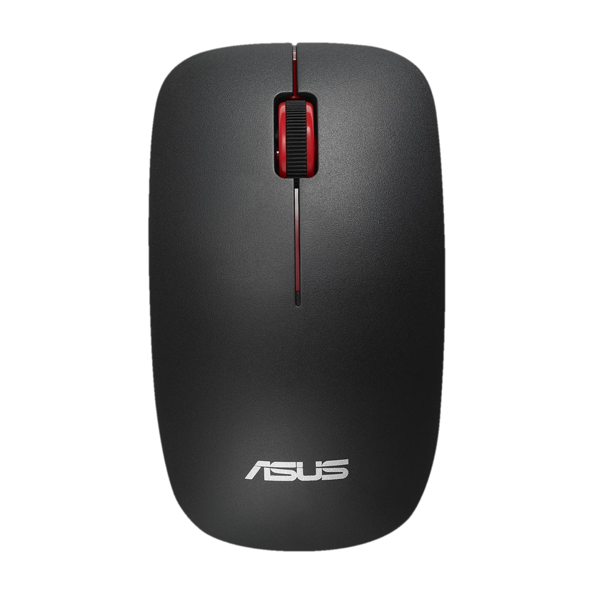 ASUS WT300 Ambidextrous Optical Mouse Ambidextrous Design,Runs on 1 AA Battery- upto 15 months life, 1600 DPI(2.4GHz Wireless, Black)