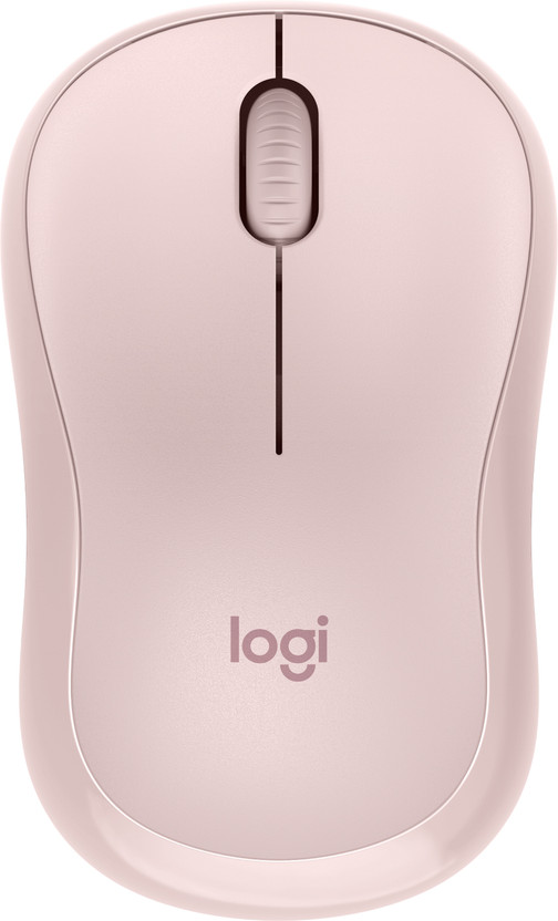 Logitech M240 Wireless Ambidextrous Optical Mouse(Rose)