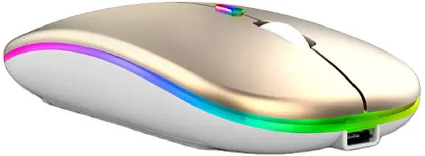Flipkart SmartBuy TC-M500 Ergonomic Optical Mouse(2.4GHz Wireless, Bluetooth, Gold)
