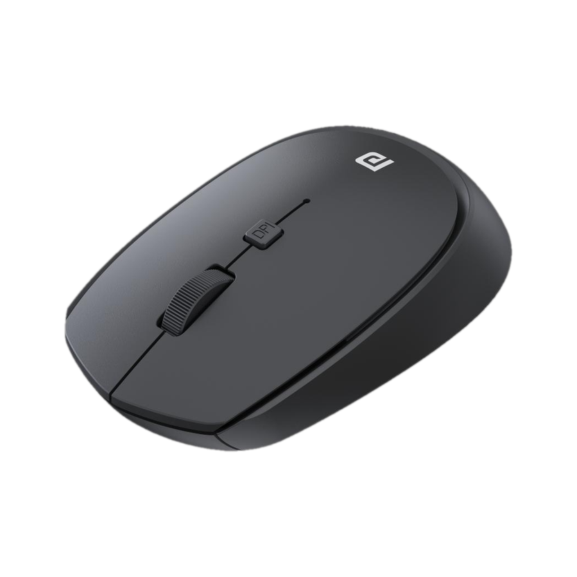 Portronics Toad 23 Ambidextrous Optical Mouse POR 1610(2.4GHz Wireless, Black)