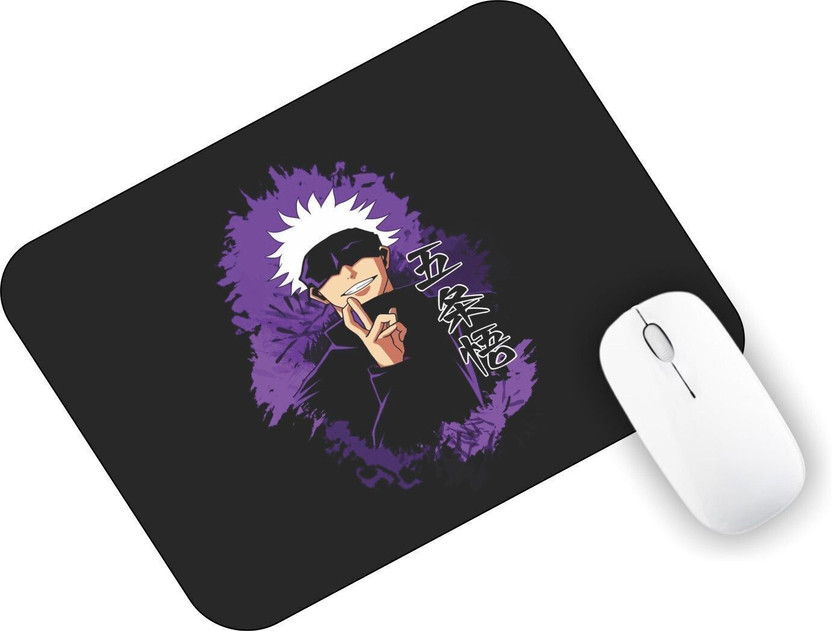 Kuavi Design Satoru Gojo Gaming Mouse Pad for Office Laptop/Computer Non Slip Base Mousepad(Multicolor)