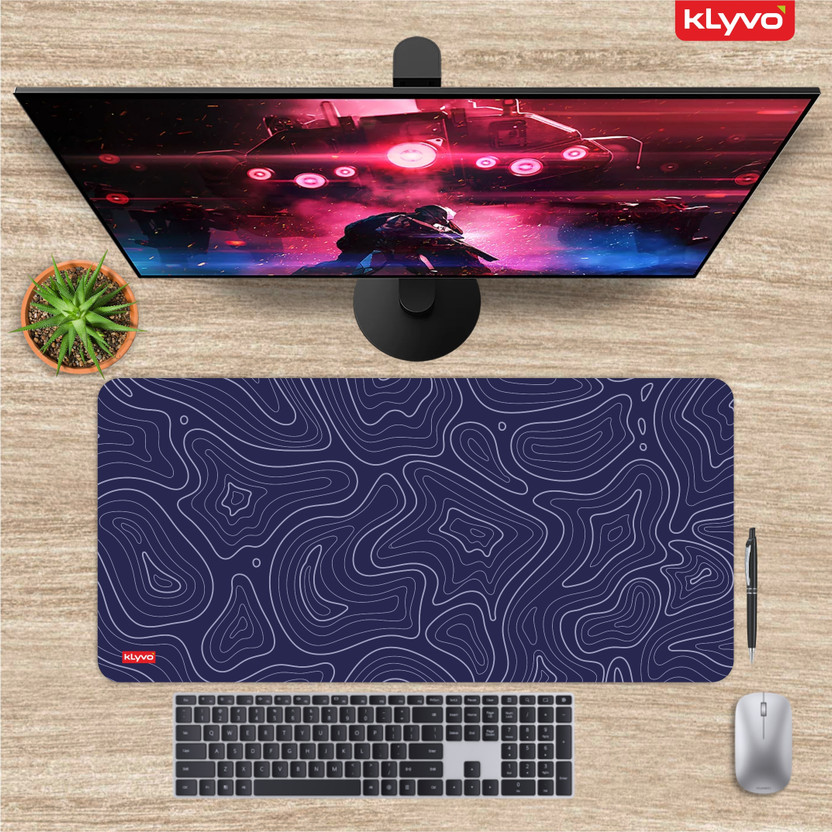 Klyvo Klyvo MP068 Non Slip Base Mousepad(Multicolor) - Flipkart Deal
