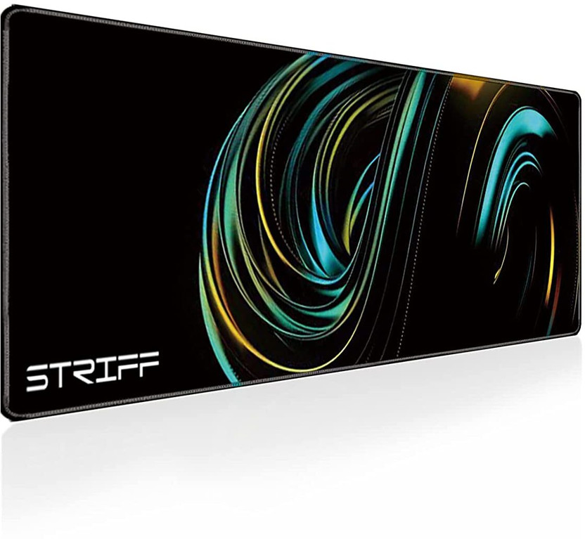 STRIFF Extended Size(800mmx300mmx3mm)Gaming Mouse Pad,Non-Slip Rubber Mouse Pad Non Slip Base Mousepad(Black)