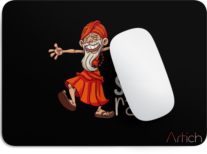 Artich Anime Mouse Pad Rubber Base Anti Skid Smooth Surface Gaming Computer Laptop Pc Non Slip Base Mousepad(Sada Cool Raho)