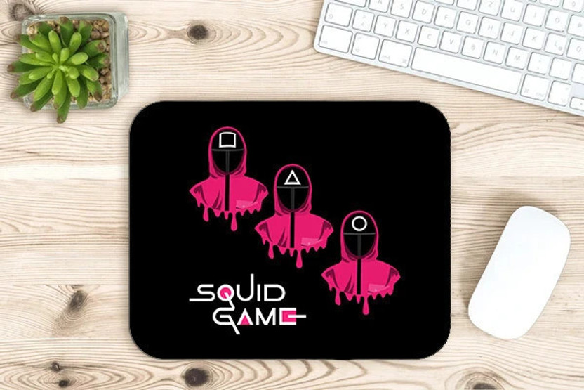 ZORI ZORI Squid Game Mousepad Non Slip Base Mousepad(Black) - Flipkart Deal