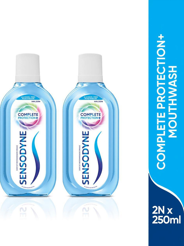 SENSODYNE SENSODYNE Complete Protection+ Mouthwash, Alcohol free, - COOL MINT(500 ml) - Flipkart Deal