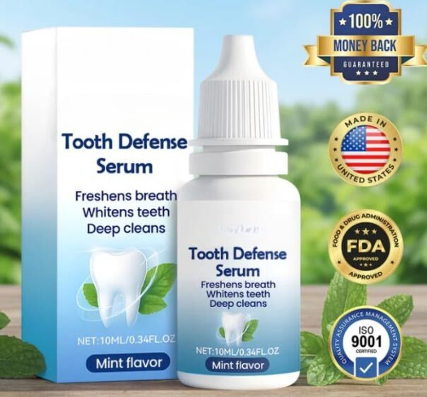 Ruexa Tooth Defense Serum Mint Flavor | Fresh Breath, Teeth Whitening & Deep Cleaning Toothpaste(10 ml, Pack of 2)