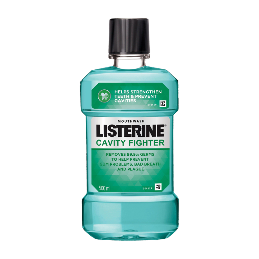 LISTERINE Cavity Fighter Mouthwash(500 ml)