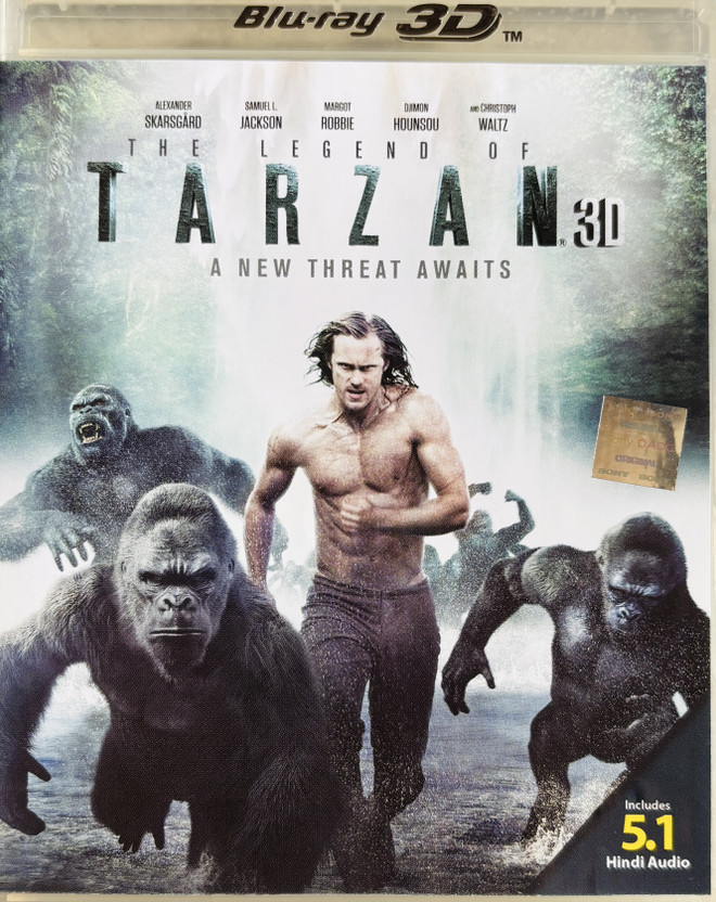 The legend of Tarzan (bluray 3d double disc)(3D Blu-ray English)