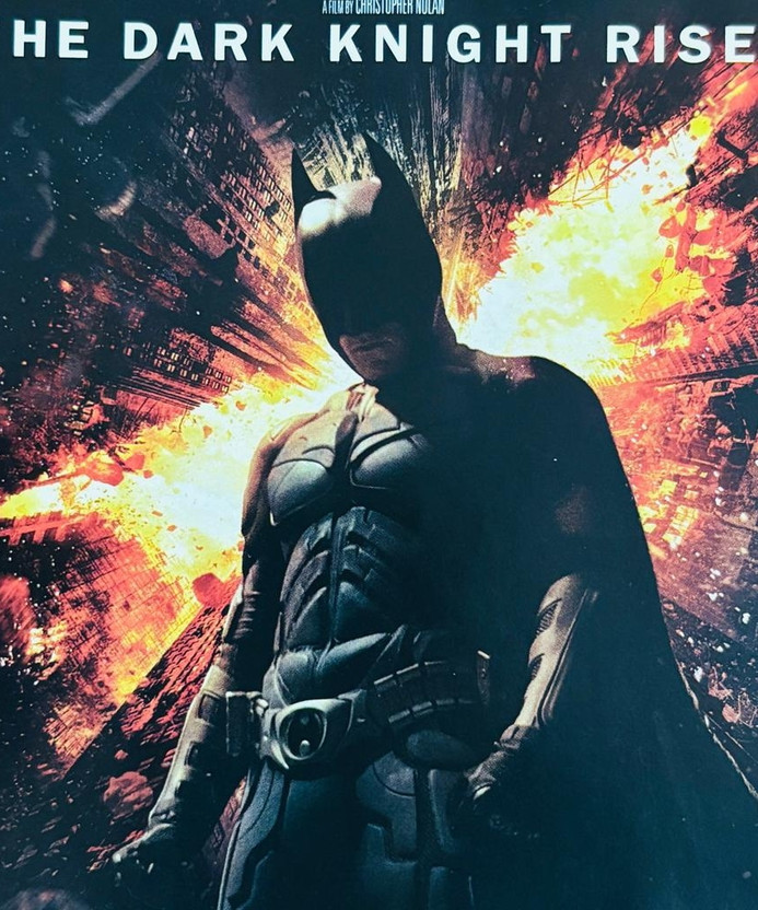 The Dark Knight Rises - Bluray (2 disc pack)(Blu-ray English)