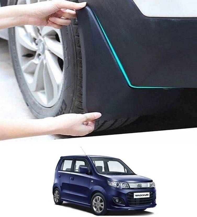 Trigcars Front Mud Guard, Rear Mud Guard For Maruti WagonR 2005, 2021 ...