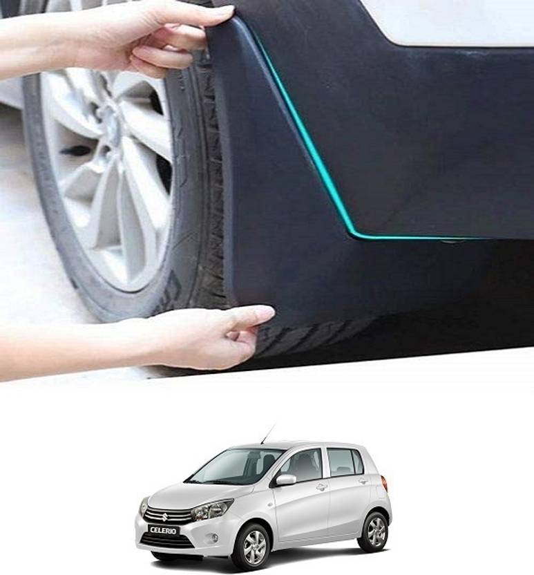 Trigcars Front Mud Guard, Rear Mud Guard For Maruti Celerio 2005, 2021