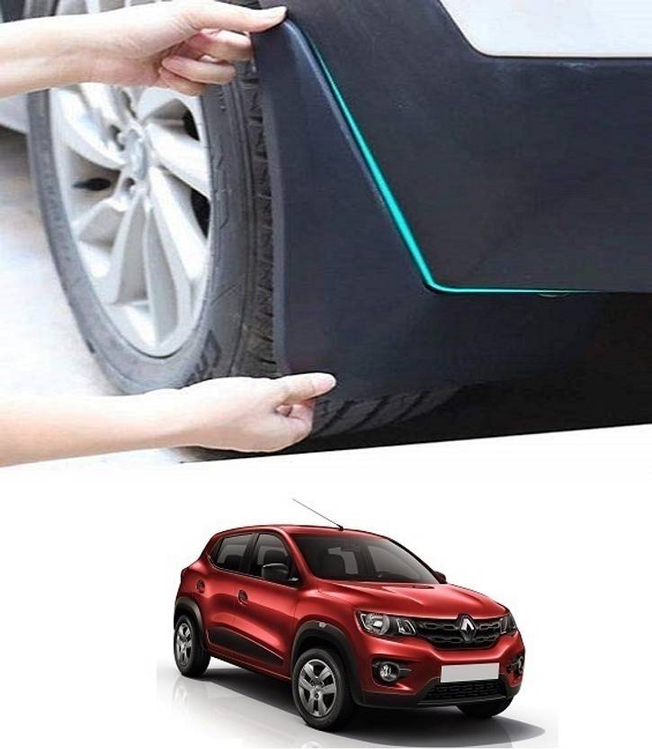 Trigcars Front Mud Guard, Rear Mud Guard For Renault Kwid 2005, 2021