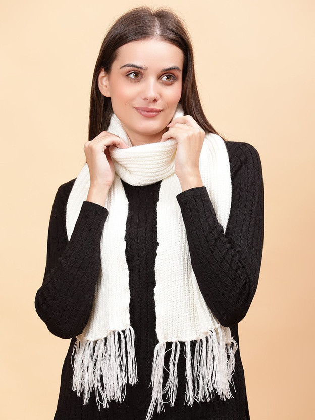 vesture Self Design Women Muffler