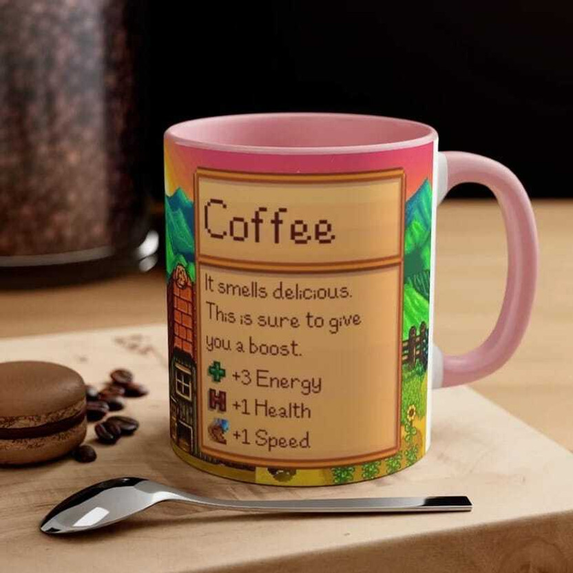 GiftsGlow Gift customized 325ml Christmas mug pack of 2_n7 Ceramic Coffee Mug(325 ml, Pack of 2)