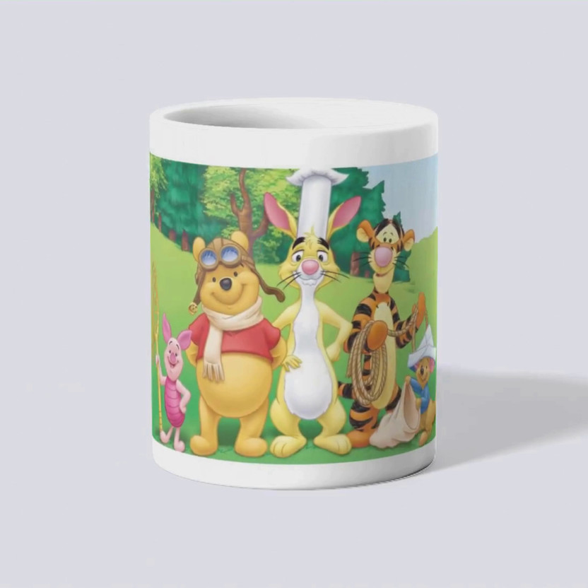 makekart Decorative Rainbow Balloon - Add a Splash of Color to Your Day Ceramic Coffee Mug(325 ml)