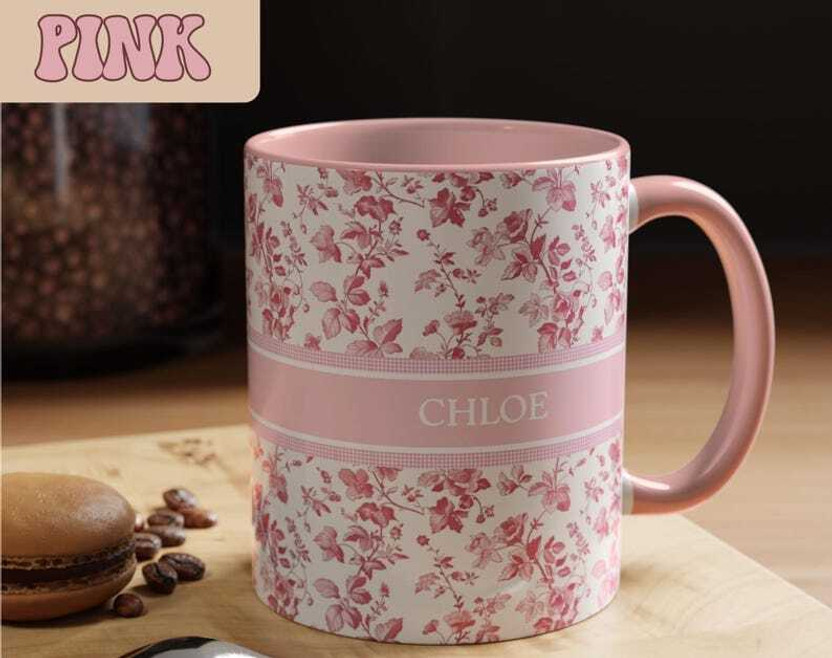 GiftsGlow Gift customized 325ml Christmas mug pack of 2_n46 Ceramic Coffee Mug(325 ml, Pack of 2)