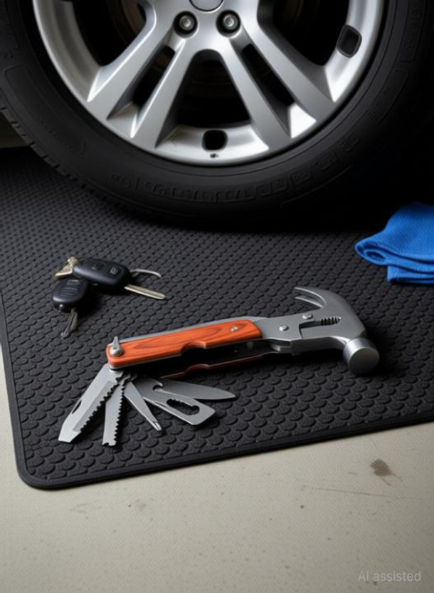 PAWSAM PAWSAM 14-in-1 Mini Claw Hammer Knife Screwdriver Pliers Saw Blade Emergency Auto Rescue Multi-Tool Multi Utility Plier(14 Tools, Brown) - Flipkart Deal