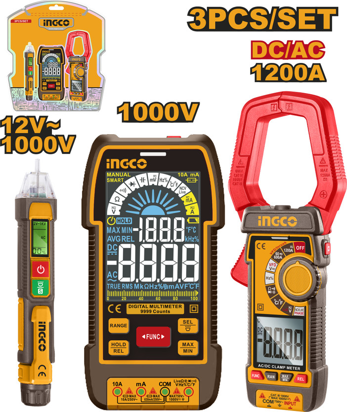 INGCO INGCO COS24069 Digital Multimeter(Multicolor 2000 Counts) - Flipkart Deal