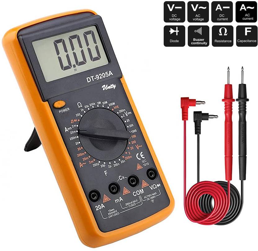 darkingwings Digital Multimeter 2000 Counts Measures AC/DC Current