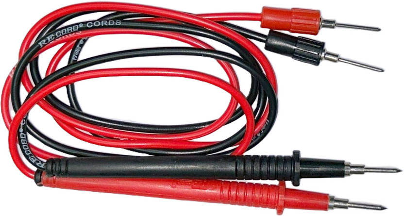 GoodsBazaar Test Probe for Digital Multimeter Lead Test Probe Cord Wire Needle Plug Type Cab Analog Multimeter(2000 Counts)