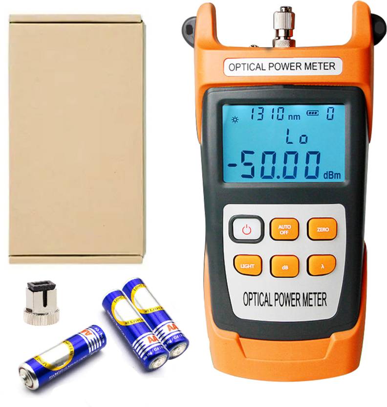 Corslet VTC-830 Optical Fiber Power Meter with Laser FTTH Fiber Optic ...