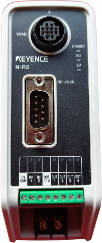Keyence N-R2 Barcode Controller Dedicated Communication Unit Multipurpose Controller