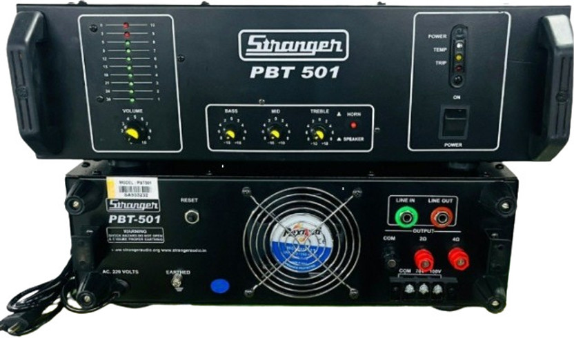 soundcraft Stranger PBT 501 500 Watts Audio Power Professional Dj Amplifier Bass Amplifier