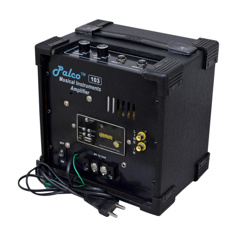 PALCO M-USB103 with FM, Bluetooth Portable Guitar Amplifier
